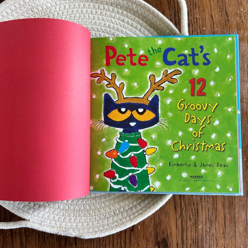 Pete the Cat's 12 Groovy Days of Christmas