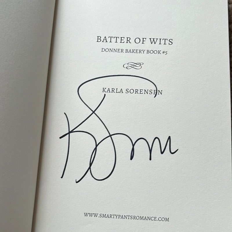 Batter of Wits (signed)