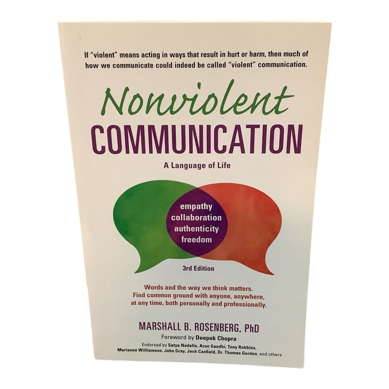 Nonviolent Communication: a Language of Life