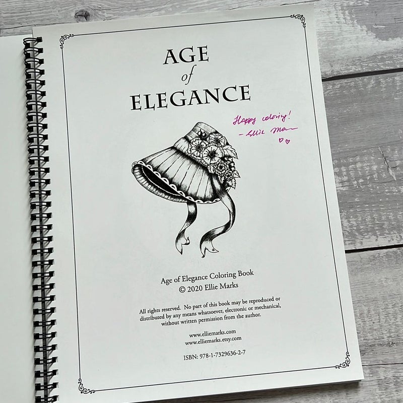 Age of Elegance - Signed Artist Edition