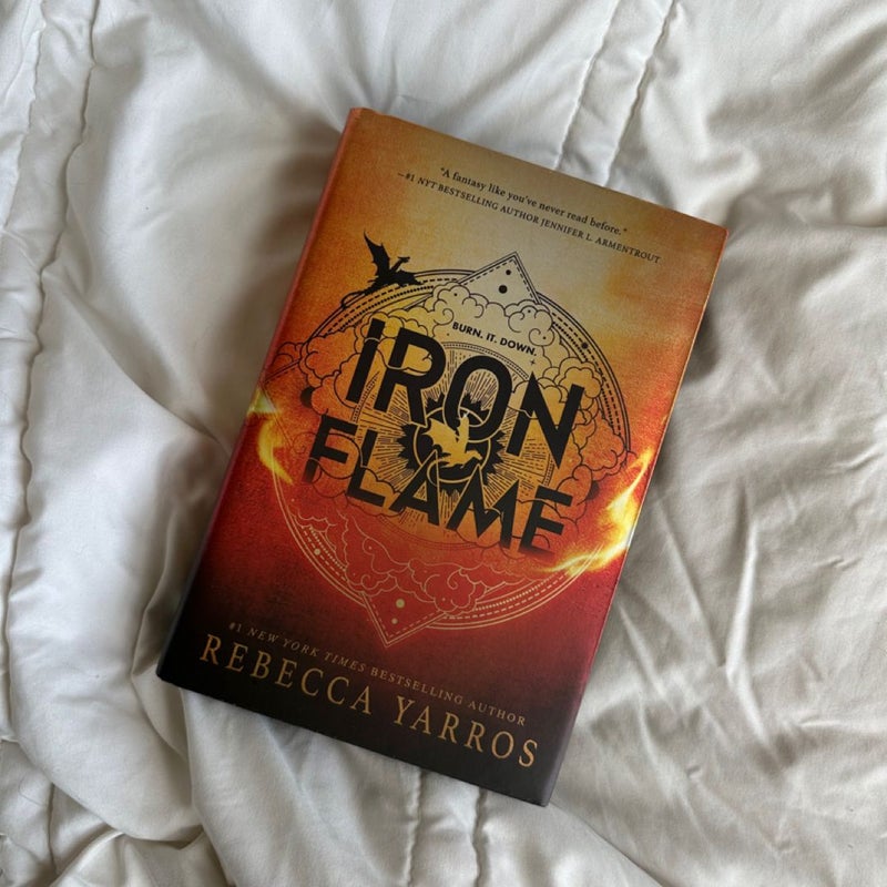 Iron Flame *FIRST edition sprayed edges**