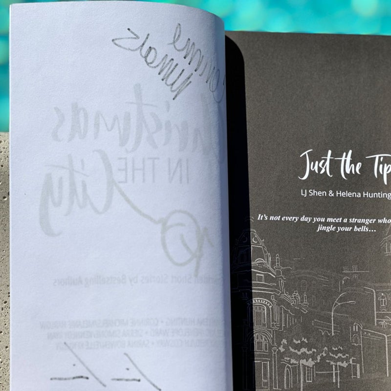 Out of print SIGNED by hand Christmas in the City