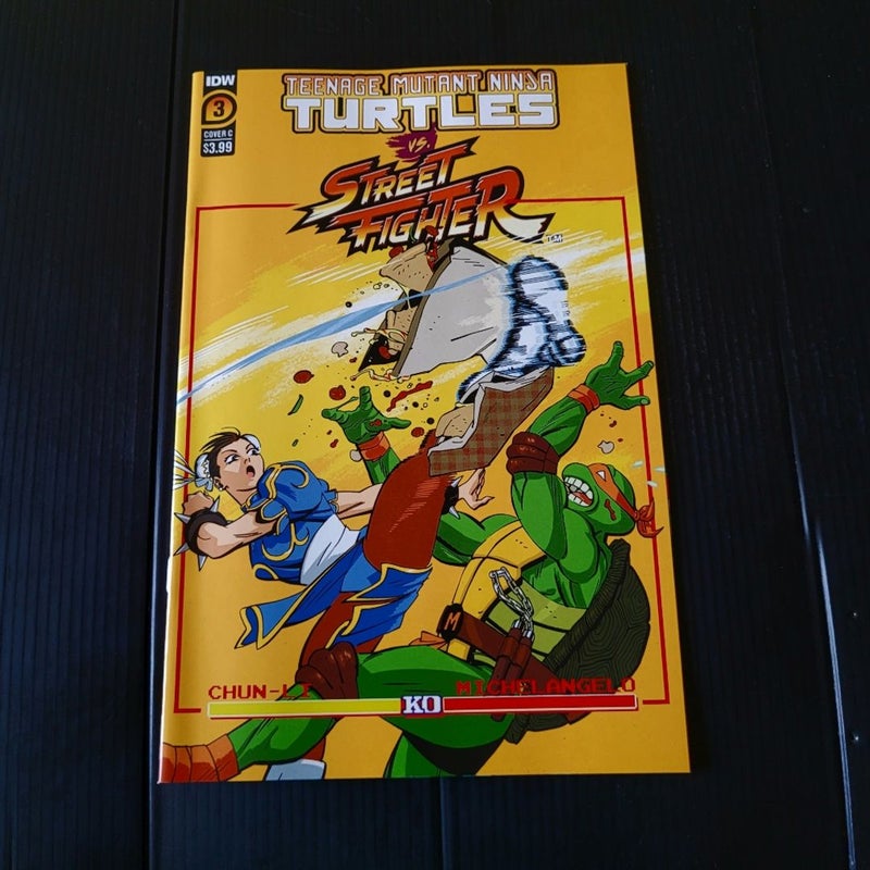 Teenage Mutant Ninja Turtles VS Street Fighter #3