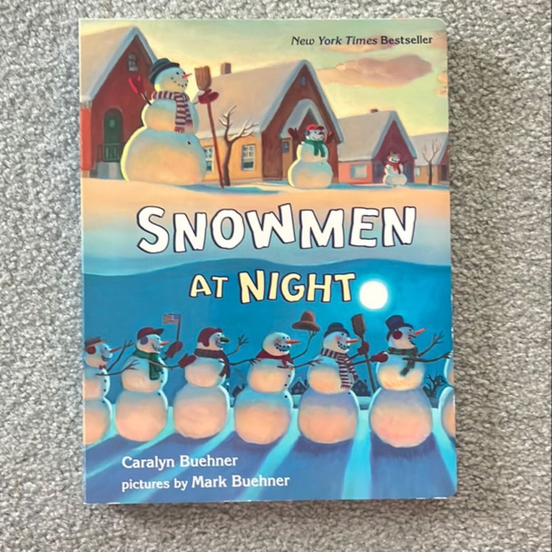 Snowmen at Night Lap Board Book