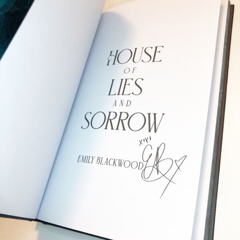 House of Lies and Sorrow Cover to Cover Book Box Special Edition