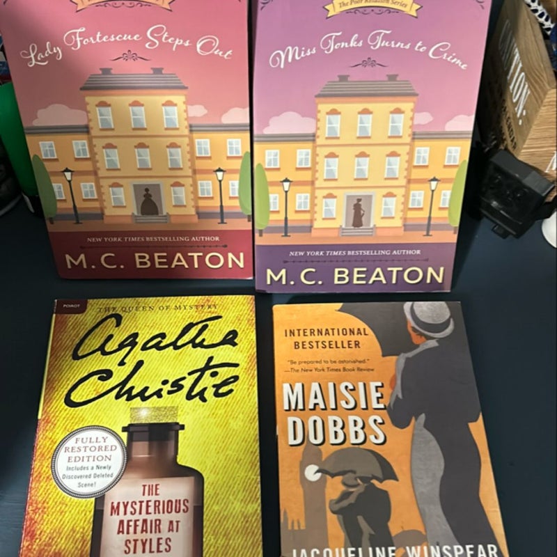 4 book Mystery Bundle 