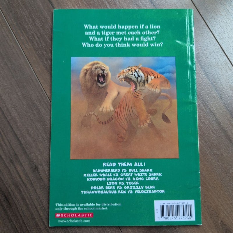 Who Would Win? Lion vs. Tiger