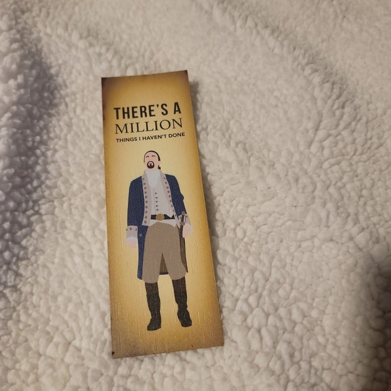 Hamilton Wooden Bookmark 