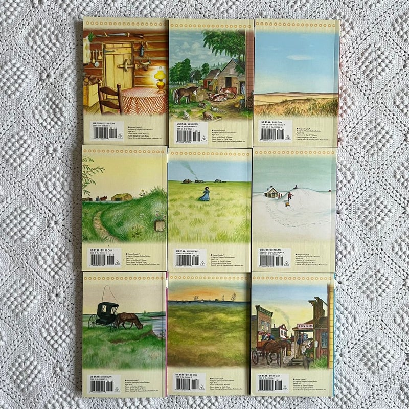 Little House on the Prairie Series Books 1-9 Full Color Collector’s Edition