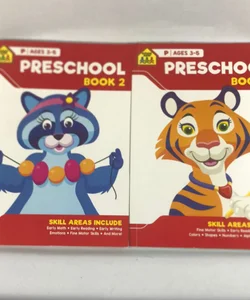 Preschool book 1&2 ages 3-5