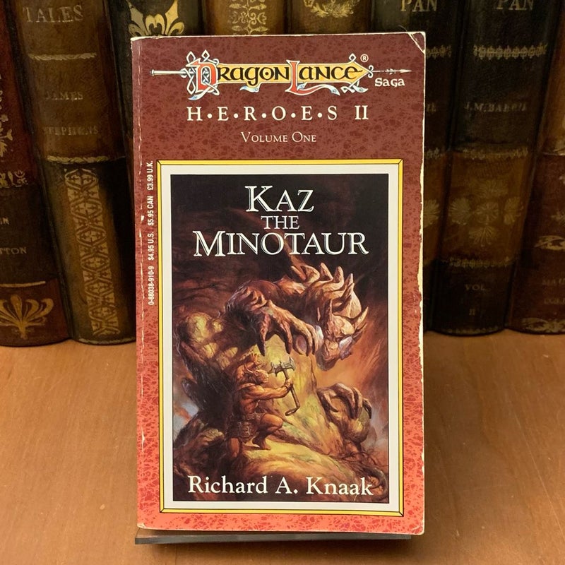 Vintage DragonLance: Kaz the Minotaur, Heroes 4