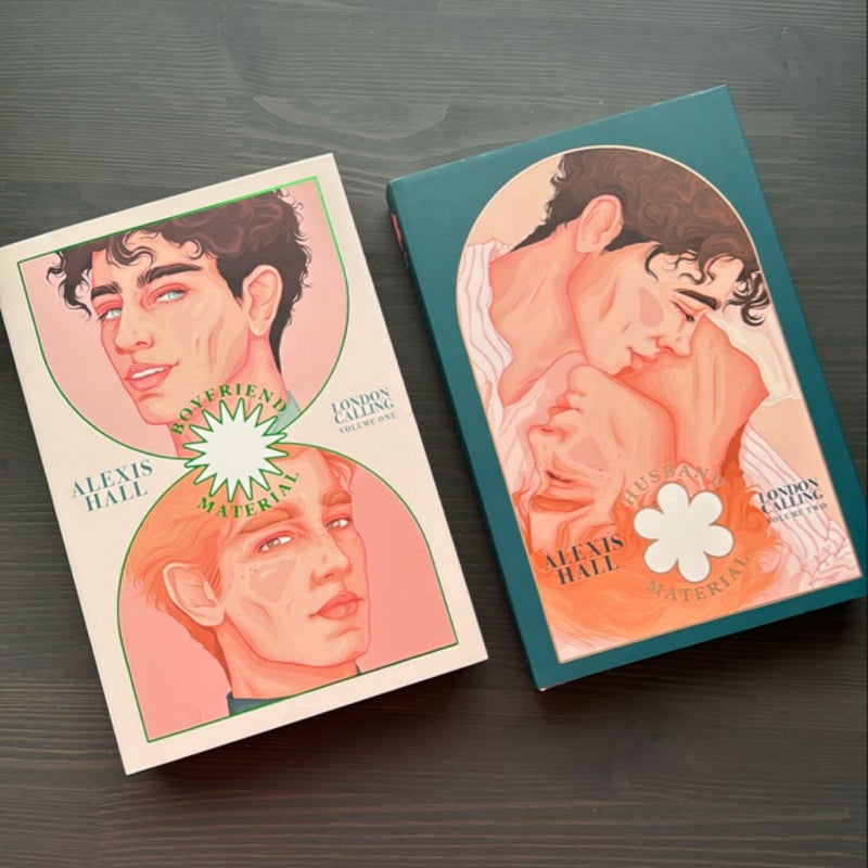 Boyfriend Material & Husband Material (London Calling Bookish Box Exclusive)
