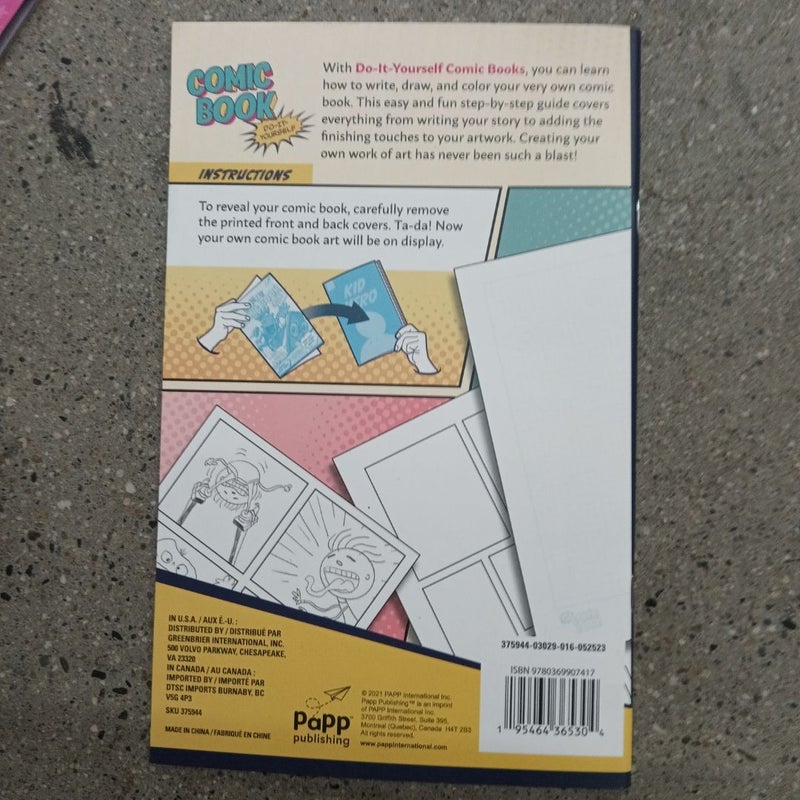 Funny comic book