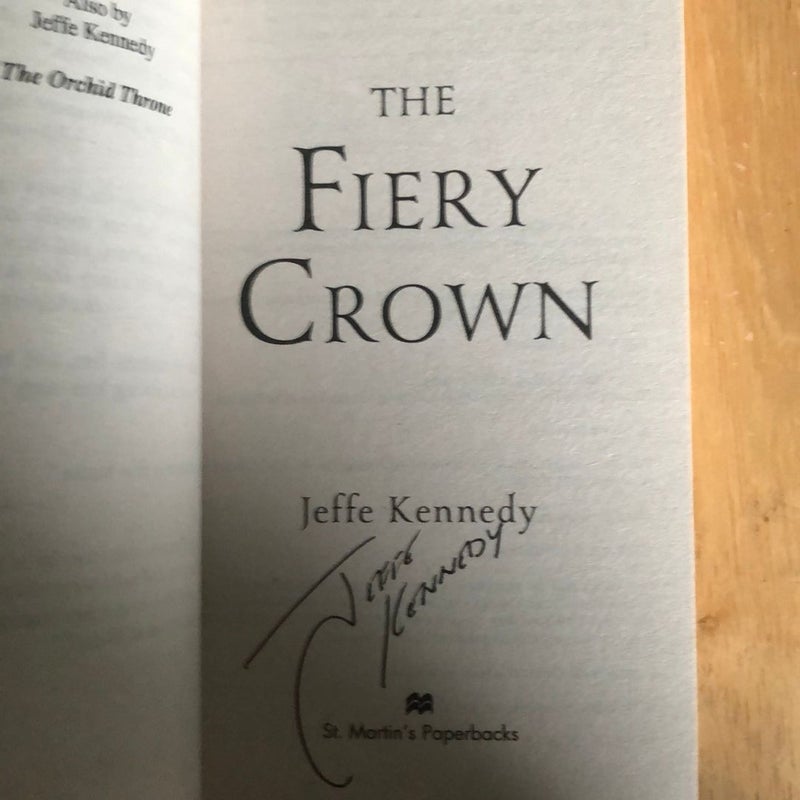 *Signed* The Fiery Crown