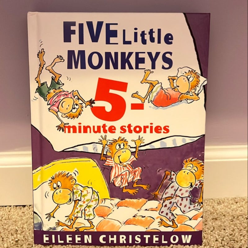 Five Little Monkeys 5-Minute Stories