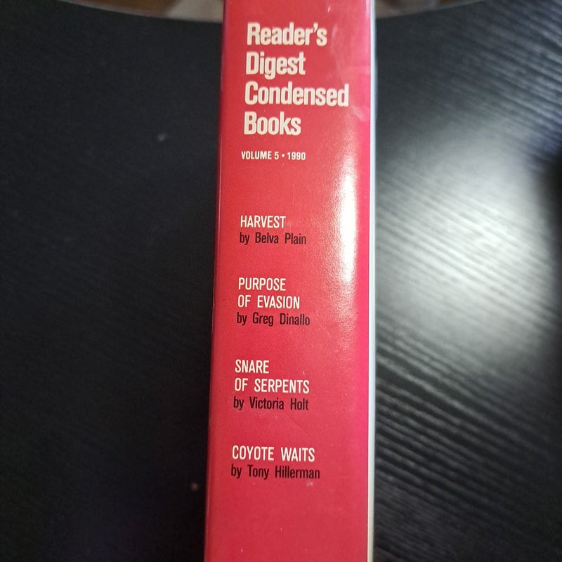 Reader's Digest Condensed Books Volume 5 1990