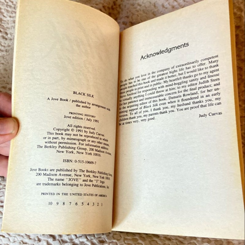 Black Silk - 1st edition