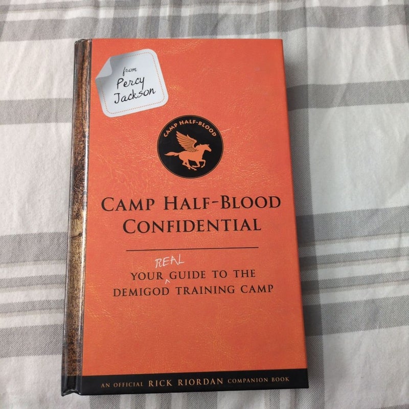 From Percy Jackson: Camp Half-Blood Confidential (an Official Rick Riordan Companion Book)