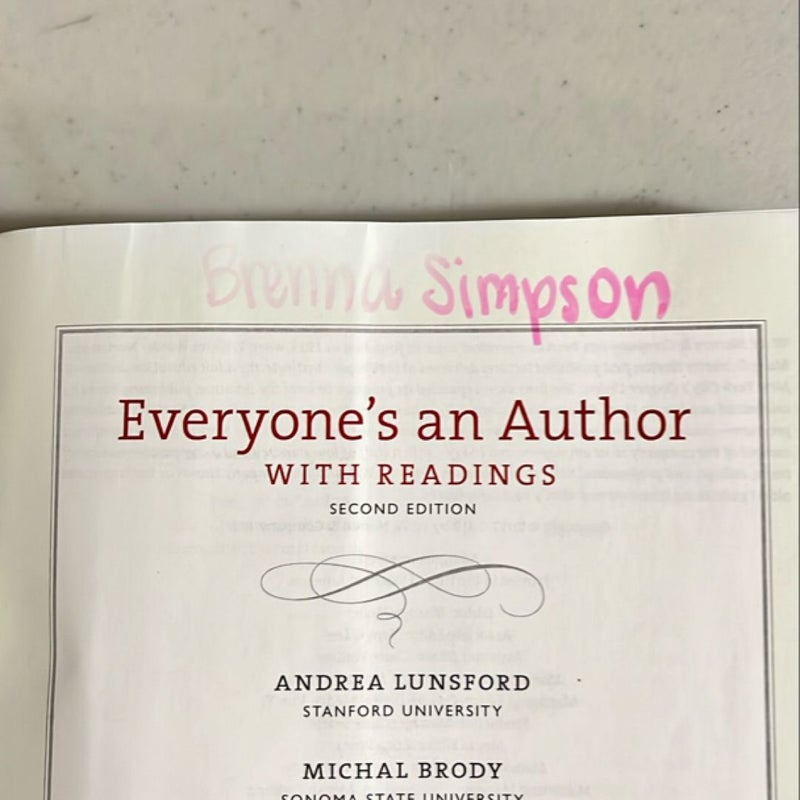 Everyone's an Author with Readings