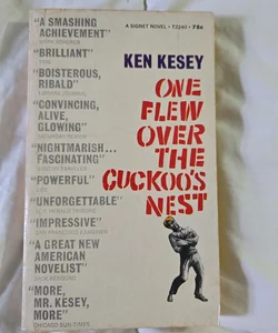 One Flew Over the Cockoos Nest by Ken Kesey vintage paperback very good condition 