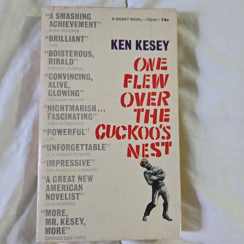 One Flew Over the Cockoos Nest by Ken Kesey vintage paperback very good condition 