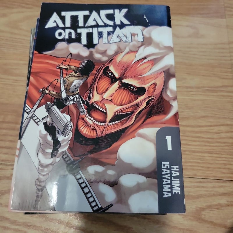 Attack on Titan 1, 2, 5, 6, & 9