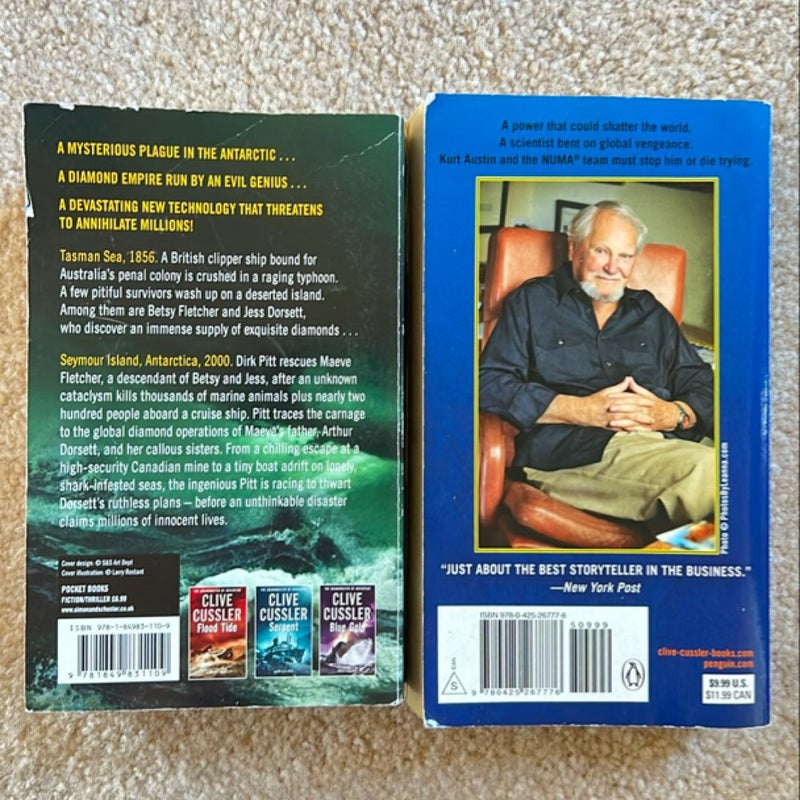 Clive Cussler 2 Book Bundle