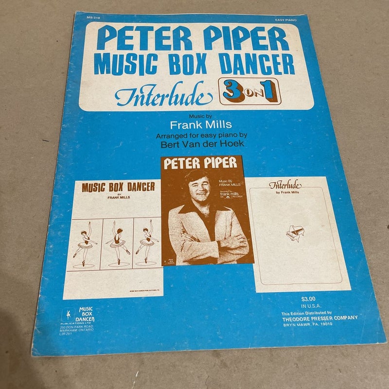 Peter Piper Music Box Dancer