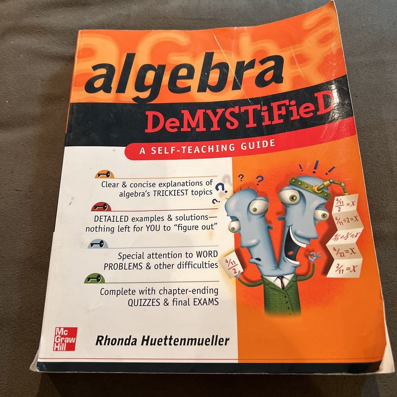 Algebra Demystified