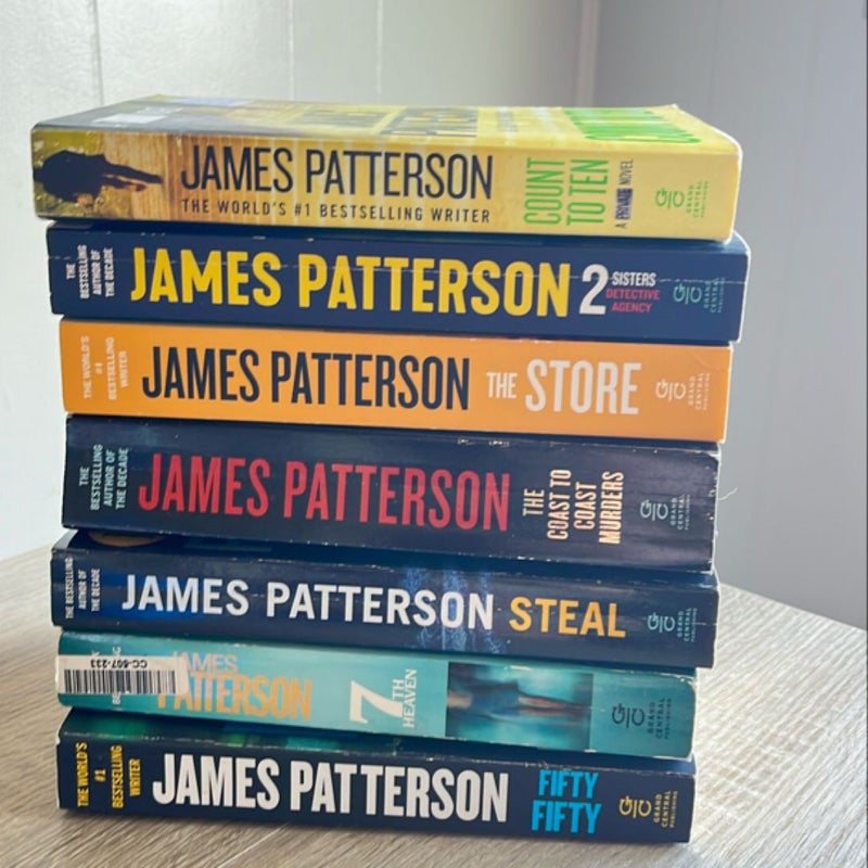 7 Book Bundle James Patterson