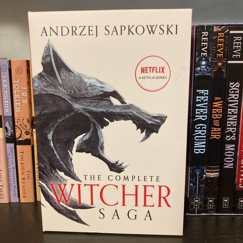 The Witcher Boxed Set: Blood of Elves, The Time of Contempt, Baptism of  Fire, The Tower of Swallows, The Lady of the Lake