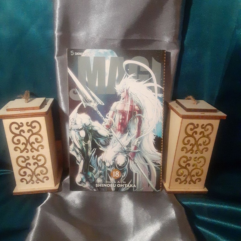 Magi: the Labyrinth of Magic, Vol. 18 manga, 1st printing!