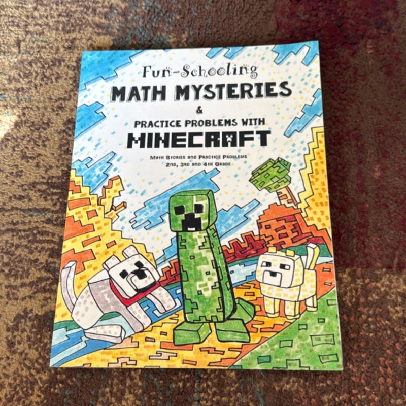 Fun-Schooling Math Mysteries and Practice Problems with Minecraft