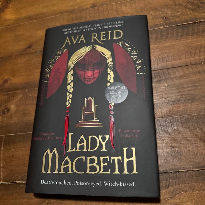 Lady Macbeth Waterstones signed 