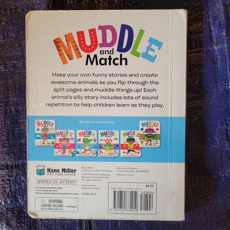 Muddle and Match Jungle Animals