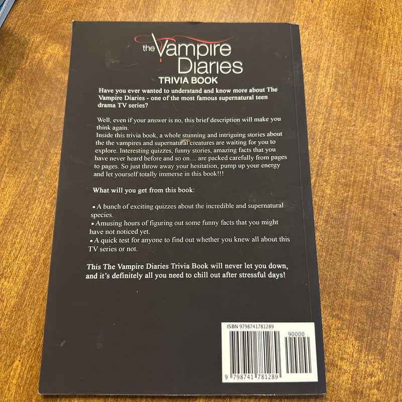 The Vampire Diaries Trivia Book
