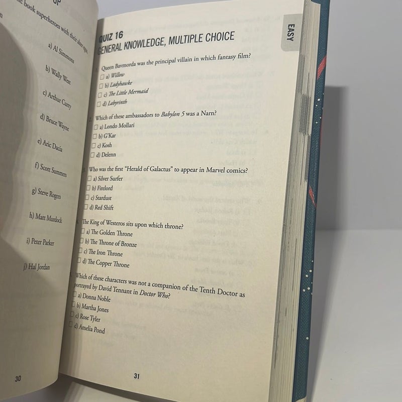 The Science Fiction and Fantasy Quiz Book