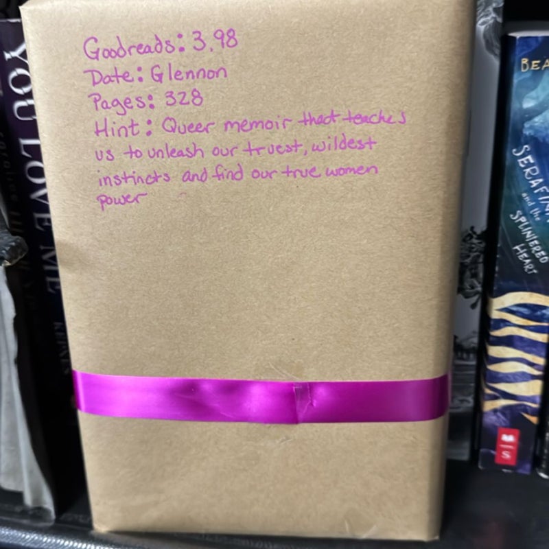 Blind date with a book Memoir