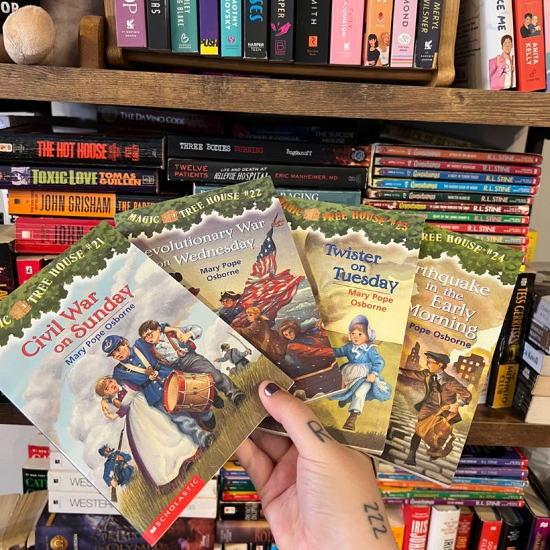 Magic Tree House: #21-24