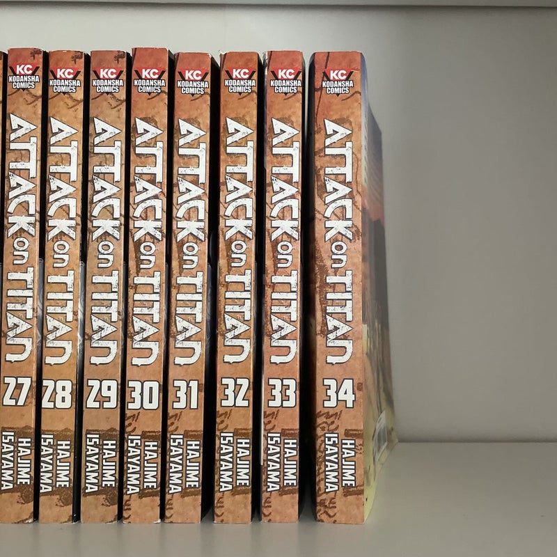 Attack on Titan 1-34