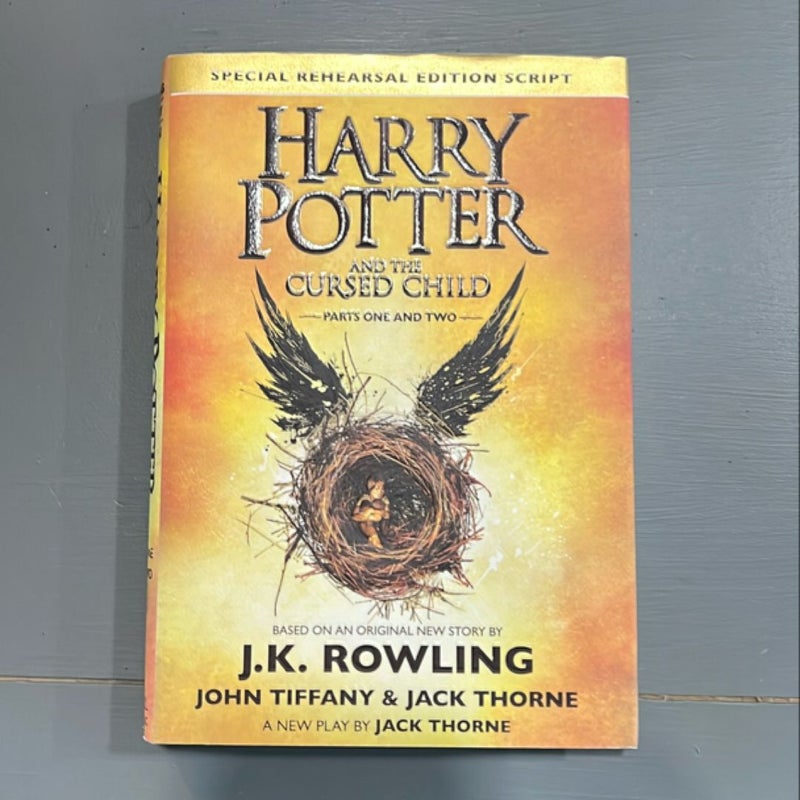 Harry Potter and the Cursed Child Parts One and Two (Special Rehearsal Edition Script)