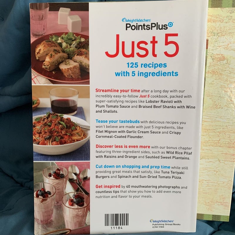 WW cookbooks and blank recipe book