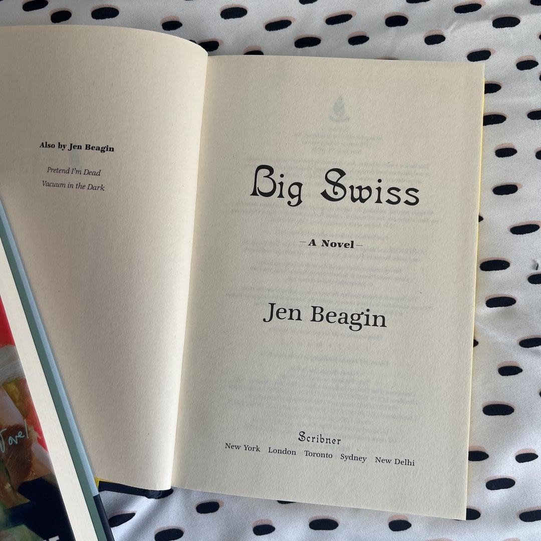 Big Swiss By Jen Beagin, Hardcover | Pangobooks