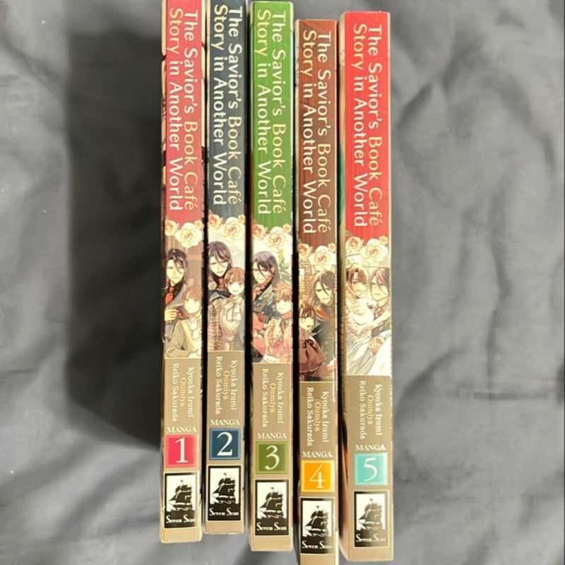 The Savior's Book Cafe Story in Another World (Manga) Vol. 1-5, COMPLETE SET