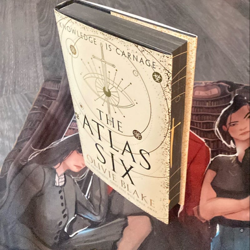 Fairyloot the atlas six with pillowcase