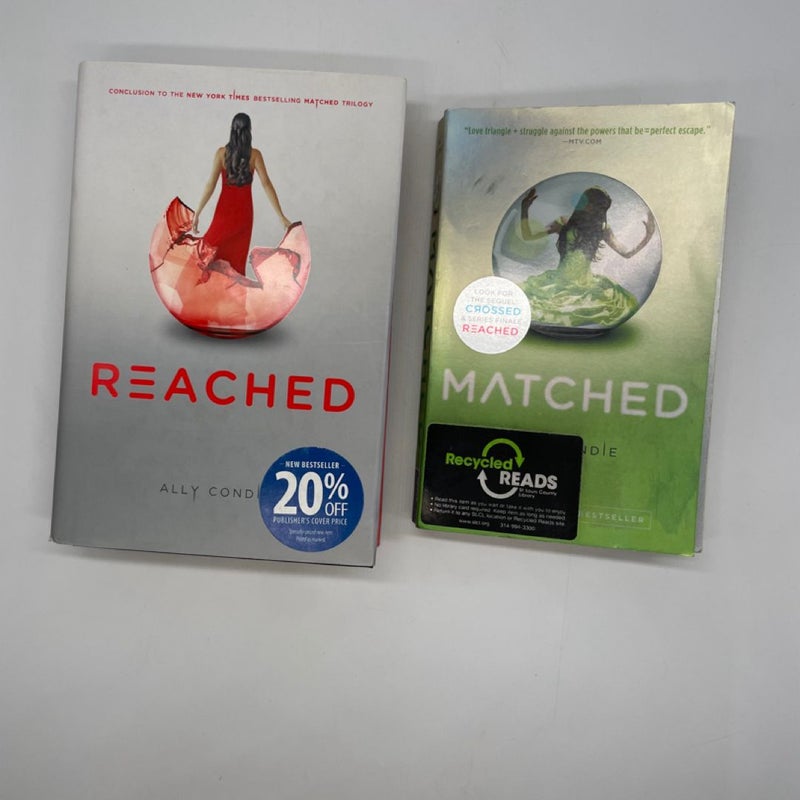 Matched Trilogy Books 1 & 3