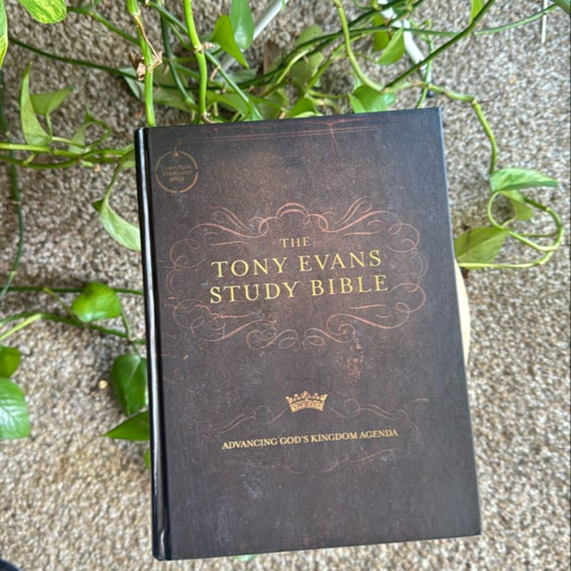 CSB Tony Evans Study Bible, Hardcover