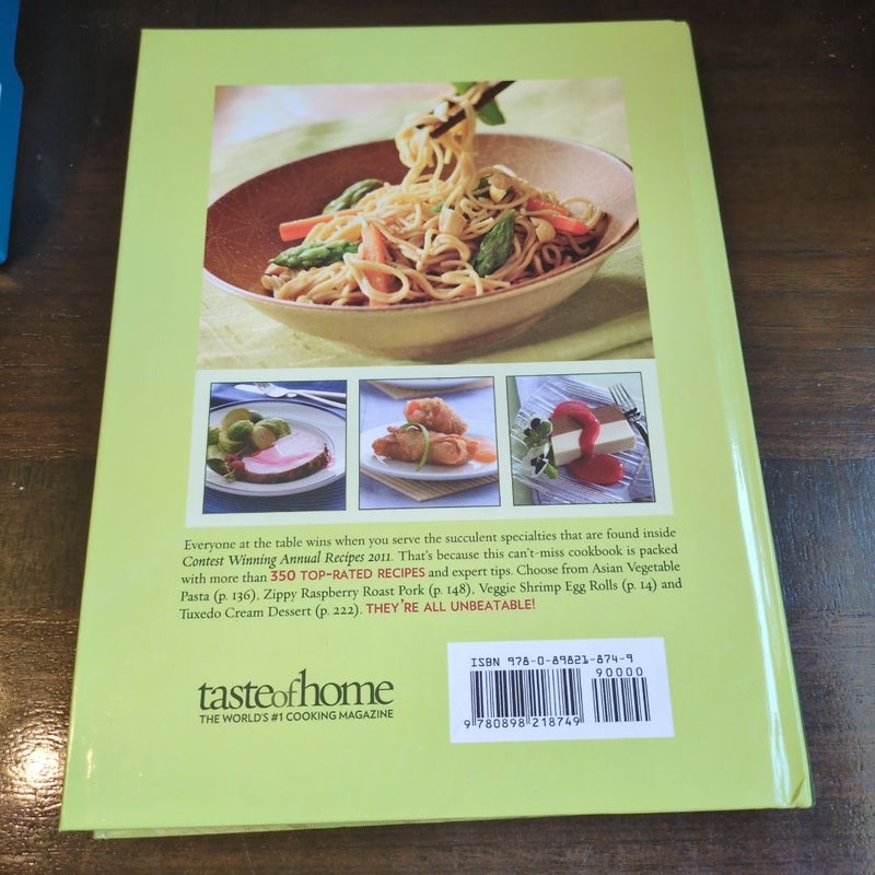 Taste of Home Contest Winning Annual Recipes 2011