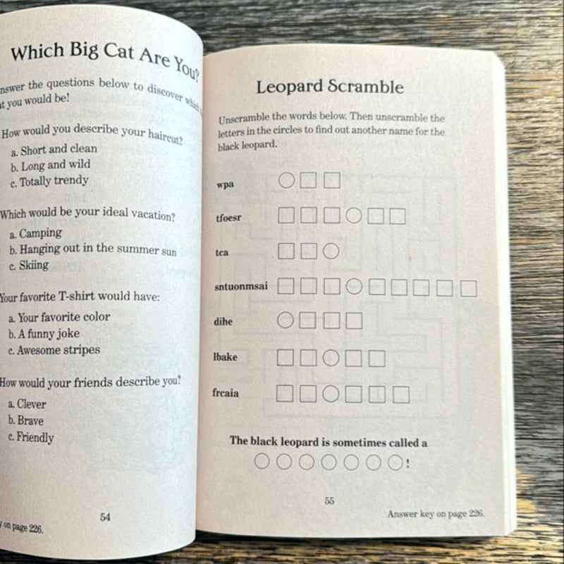 Animal Games and Puzzles