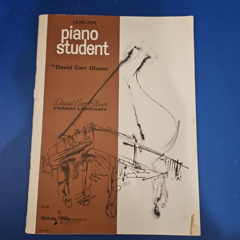 PIANO STUDENT - Level 5